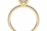 2,00CT DIAMANTRING I 14k GULL MED SERTIFIKAT